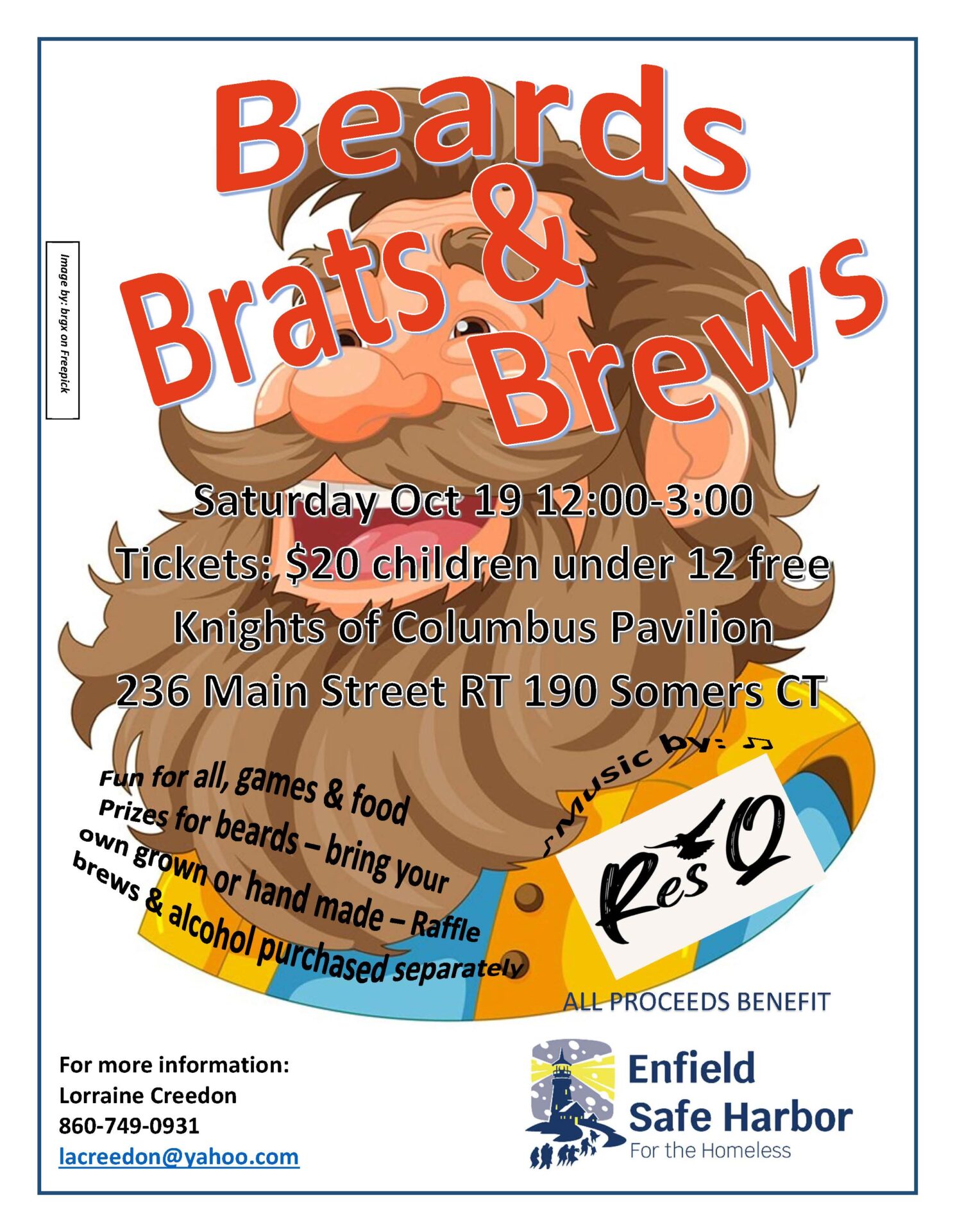 Beards Brats & Brews @ Knights of Columbus Hall