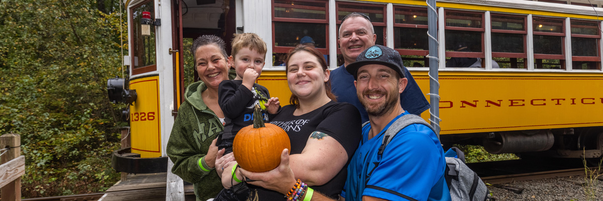 Pumpkin Patch (Family Fun) @ CT Trolley Museum