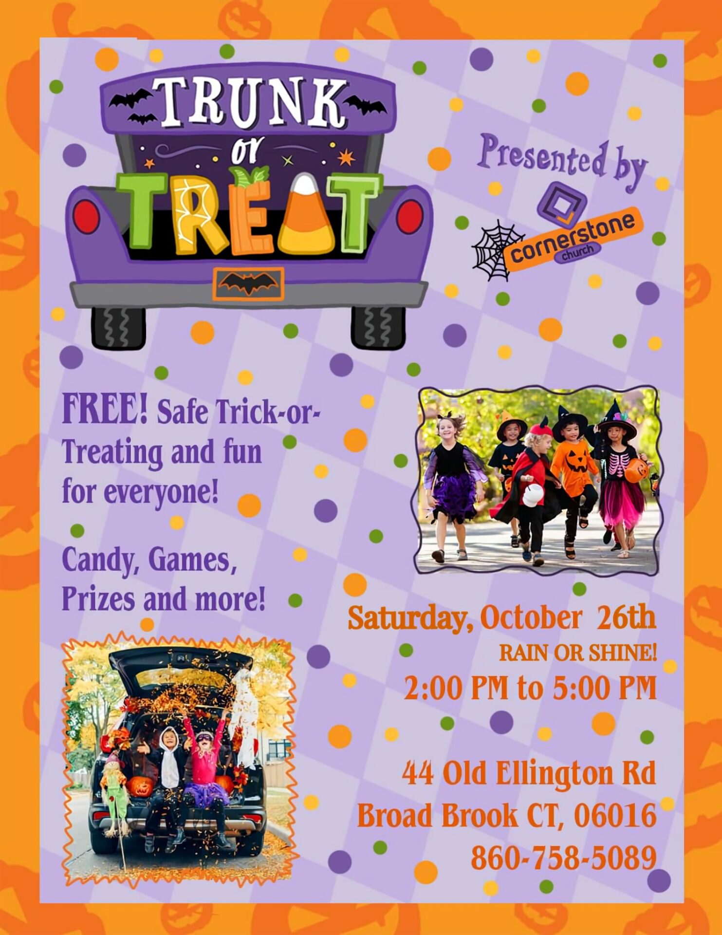 Trunk & Treat w/ Cornerstone @ Cornerstone Church